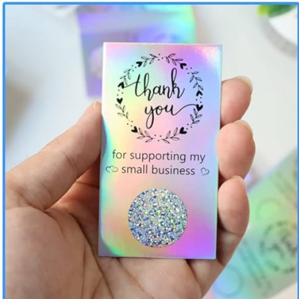 (10)Scratch Off Discount Thank You Cards